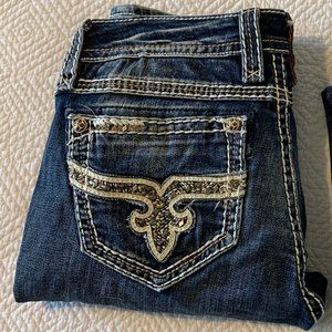 Rock Revival skinny jeans size 28